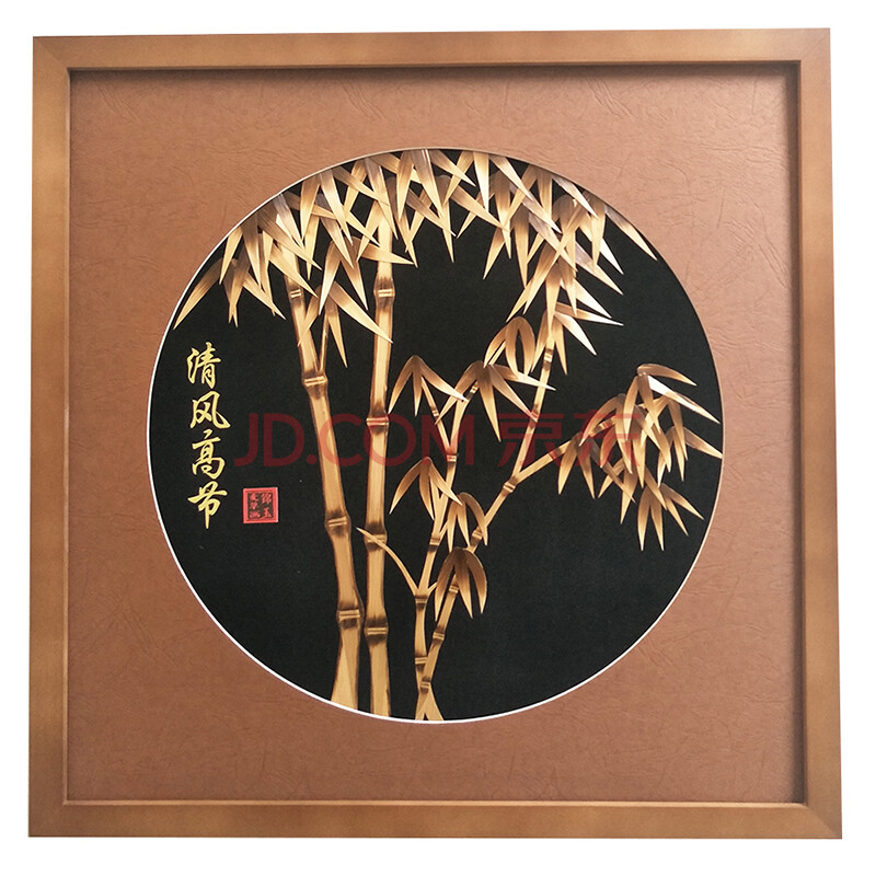 清風高節 姚玉娥麥稈畫藝術珍品賞析